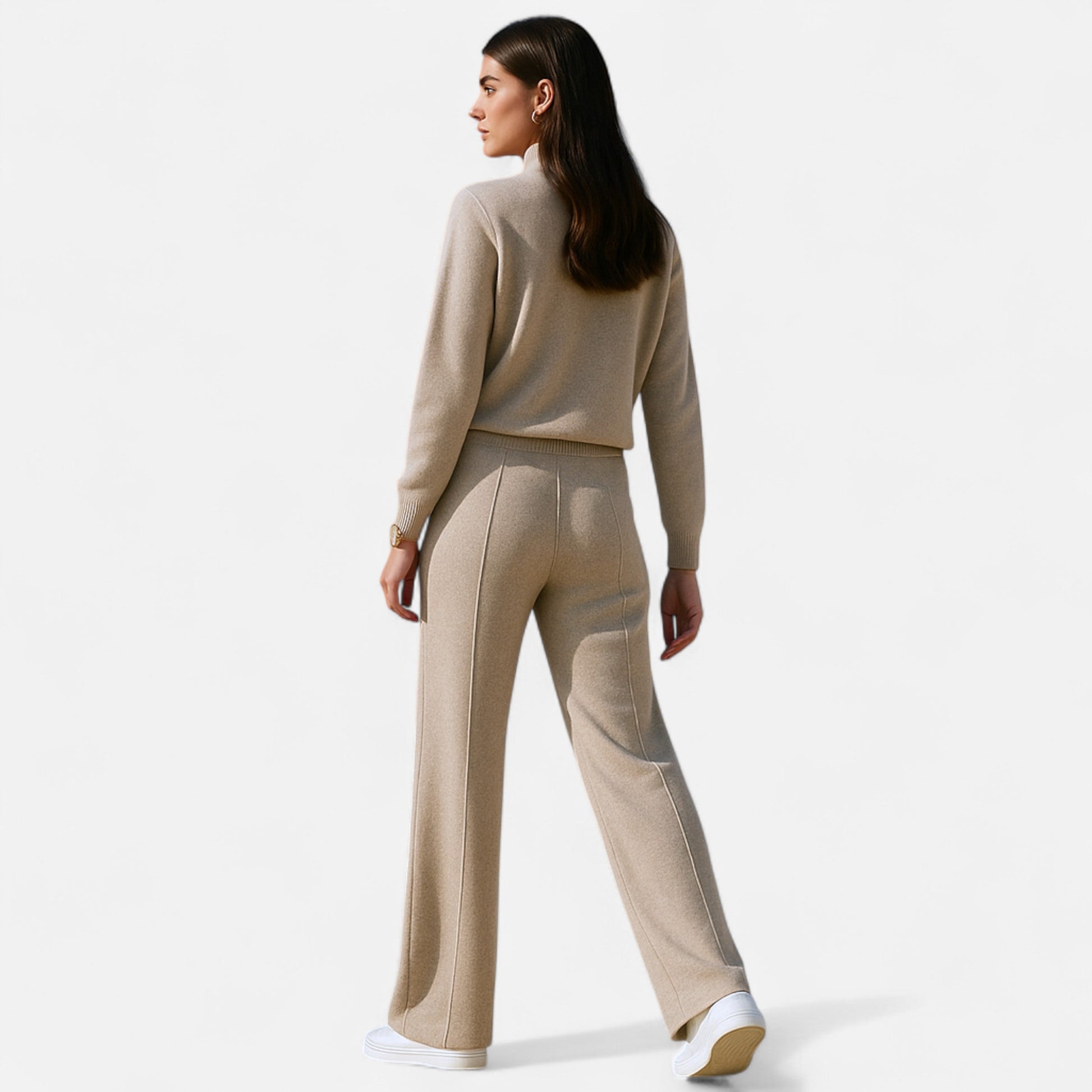 Dames Flared Broek | Casual Comfort Pantalon Dames 2