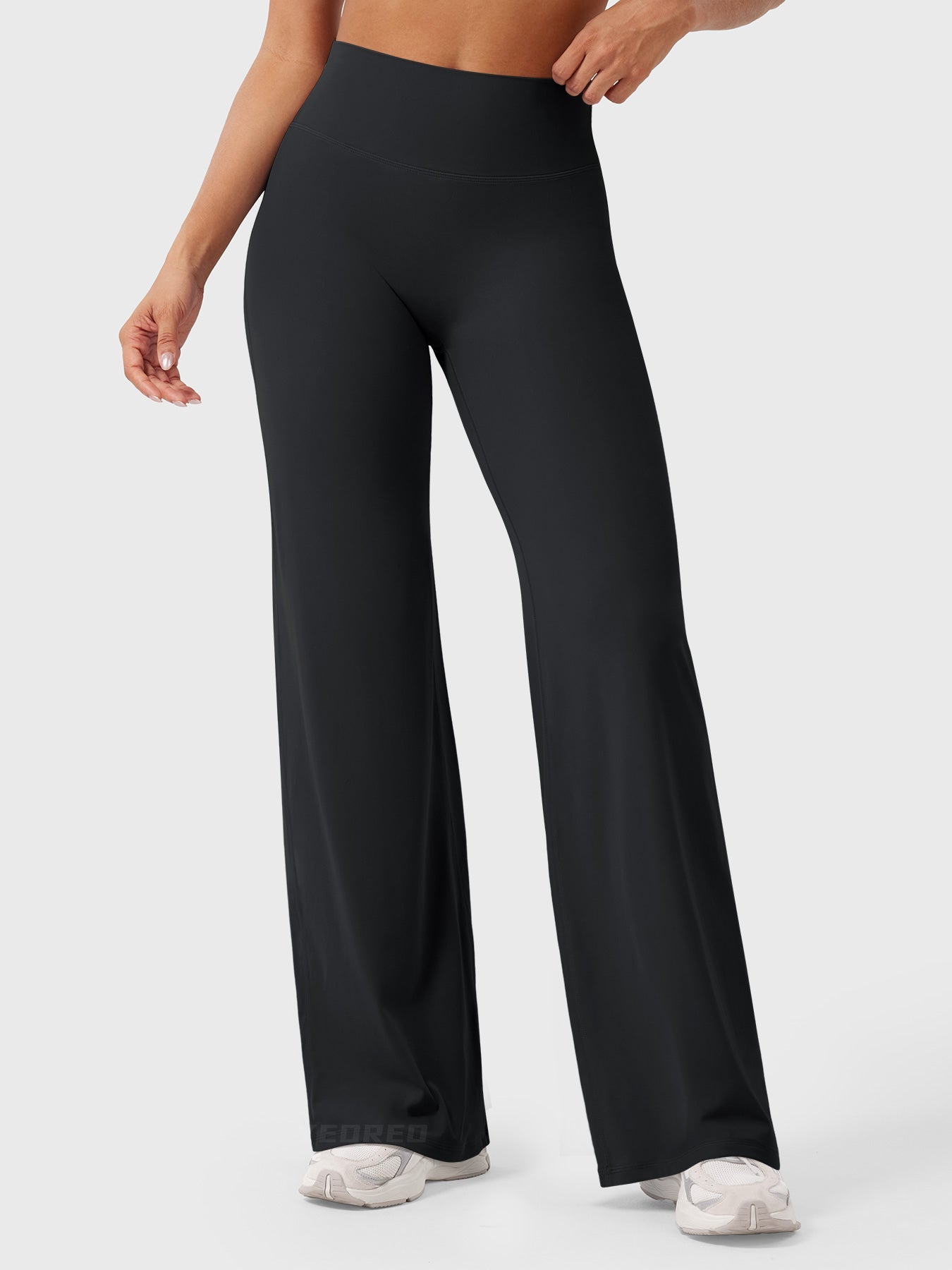 Dames Flared Broek | High-Waist Pantalon Dames Zomer 1