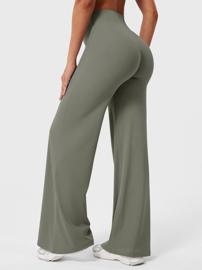 Dames Flared Broek | High-Waist Pantalon Dames Zomer 10