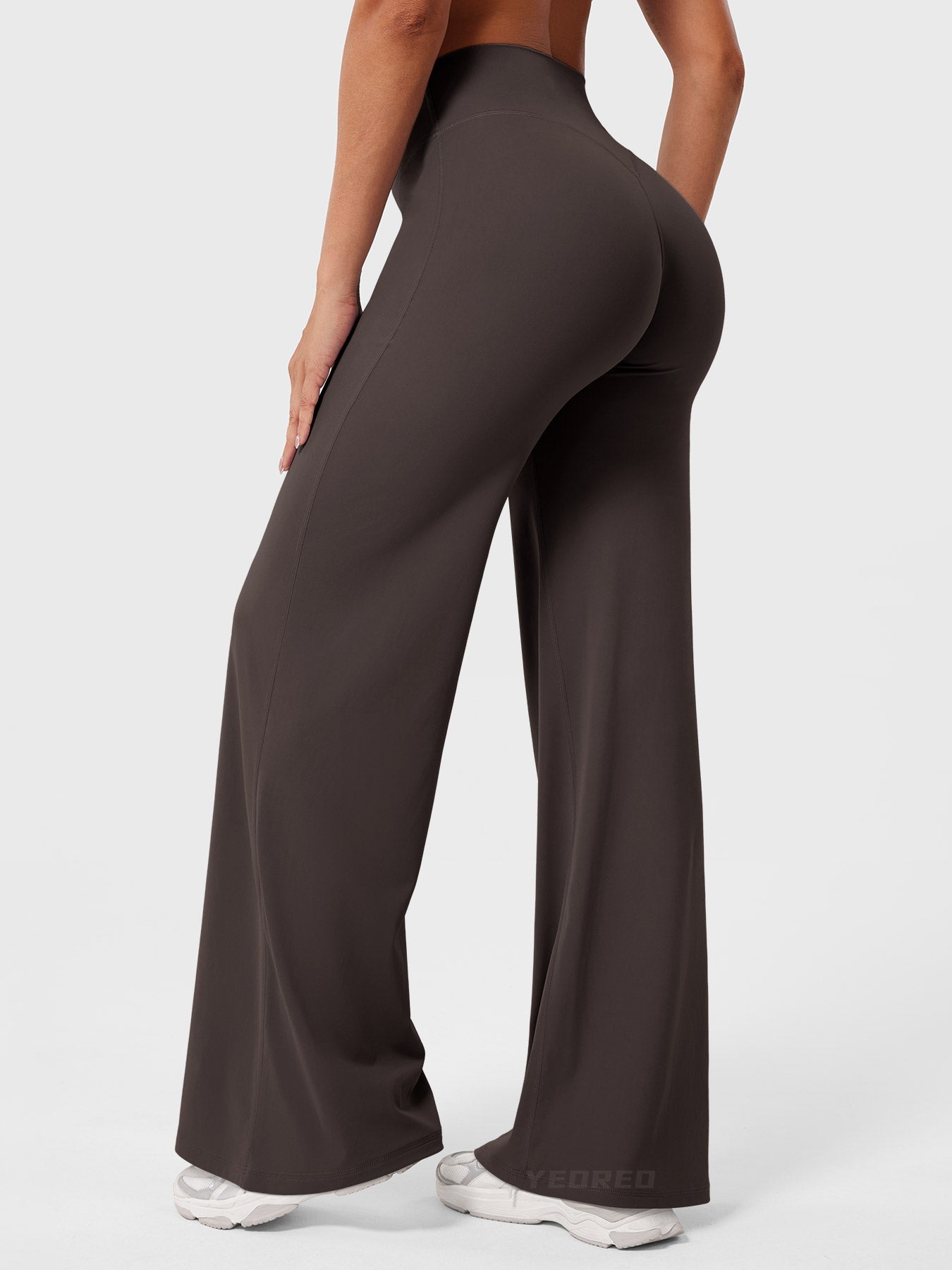 Dames Flared Broek | High-Waist Pantalon Dames Zomer 19