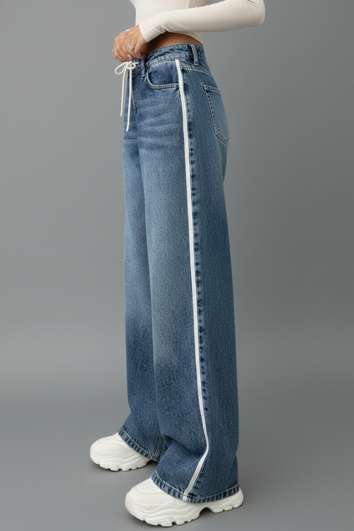 Dames Flared Jeans met Wijde Pijpen | Spijkerbroek Dames 4