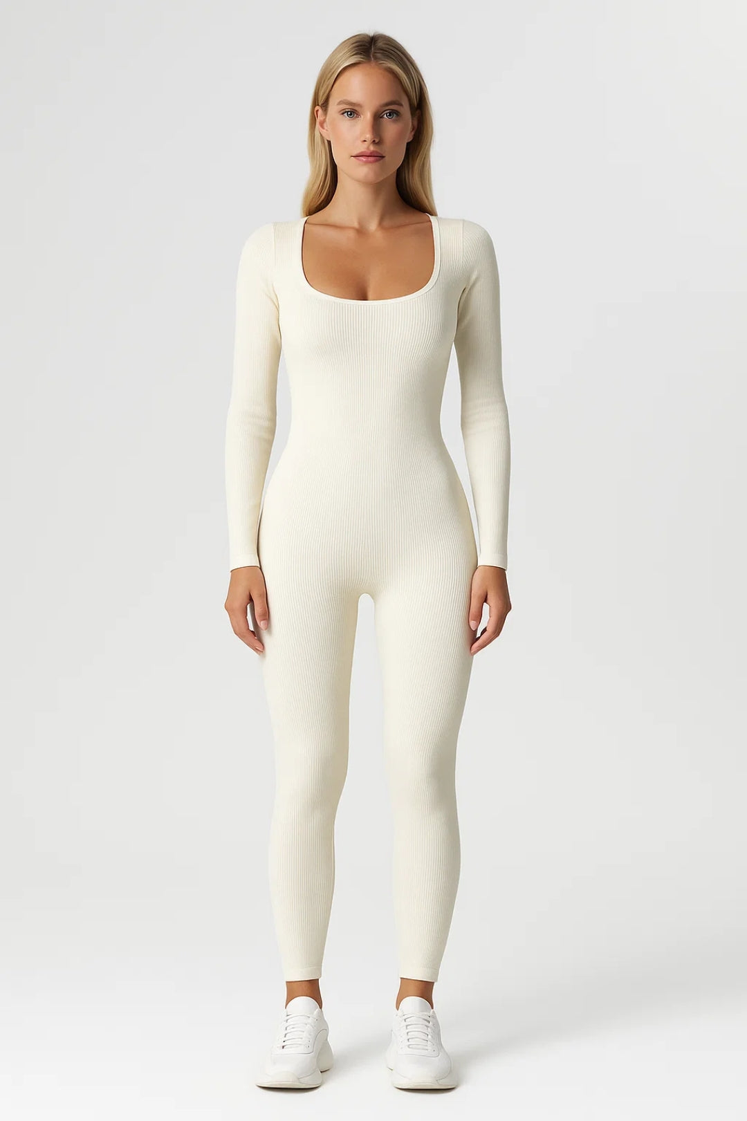Dames Jumpsuit Lange Mouw Basic Alle Seizoenen