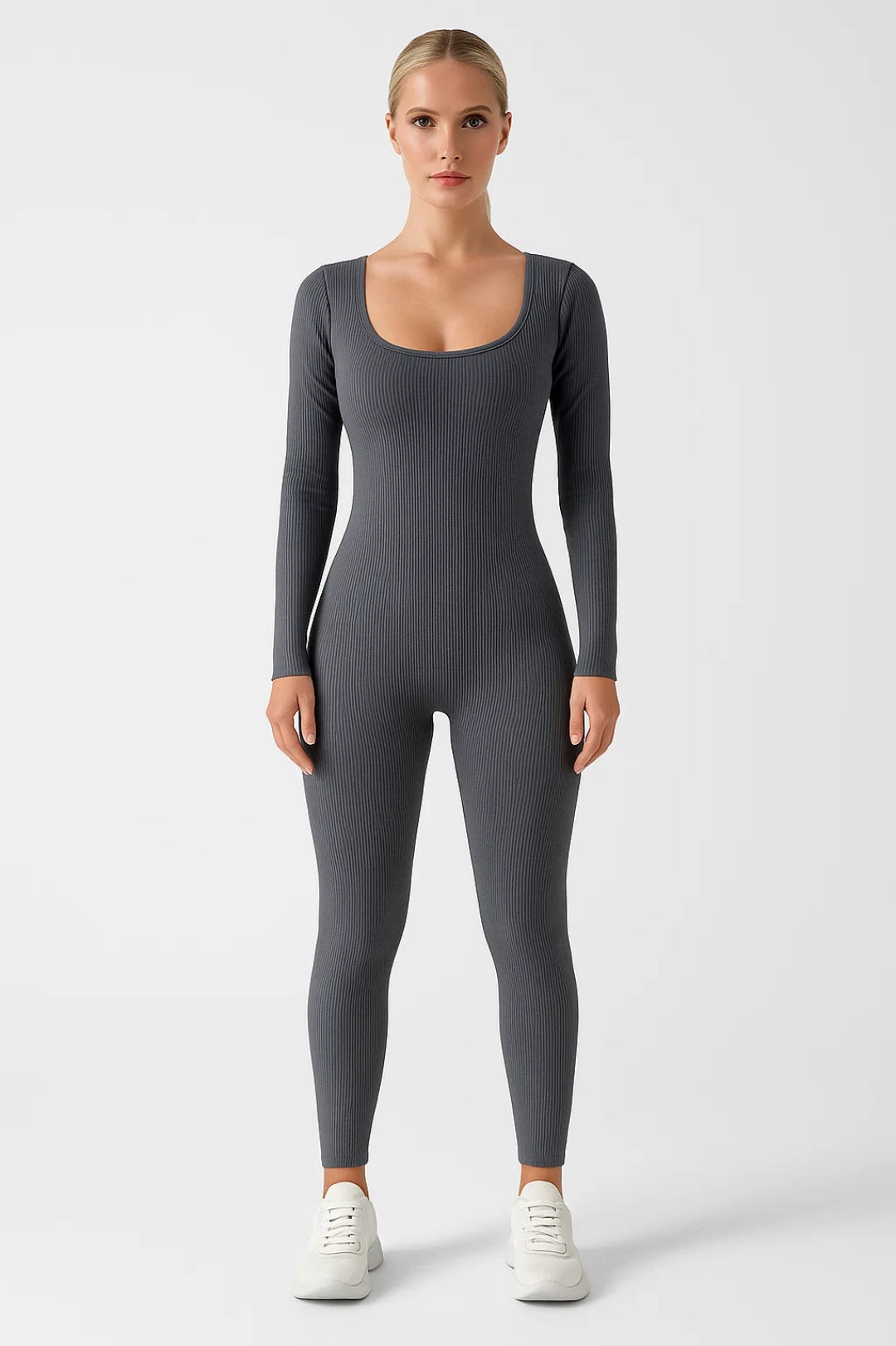 Dames Jumpsuit Lange Mouw Basic Alle Seizoenen