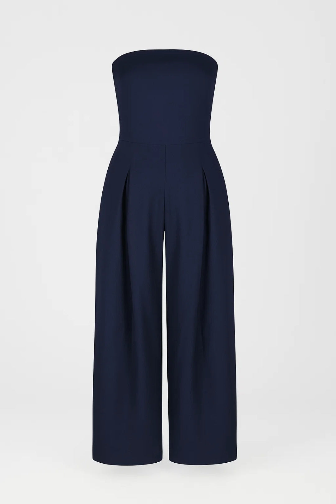 Dames Jumpsuit Strapless Wijd Been Hoge Taille Elegante Zomerjurk