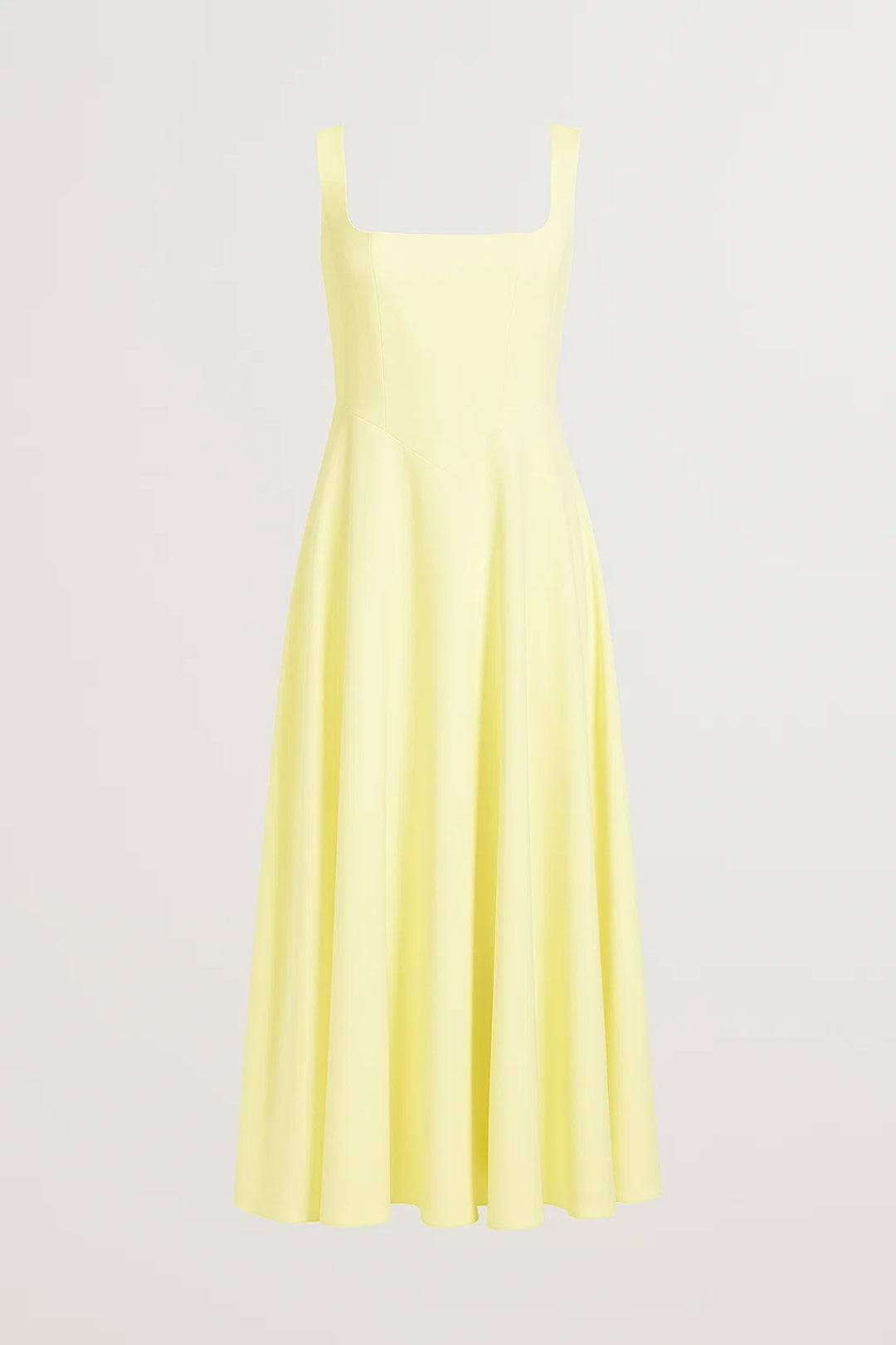 Mouwloze A-lijn Midi Jurk voor Dames Elegante Zomerjurk