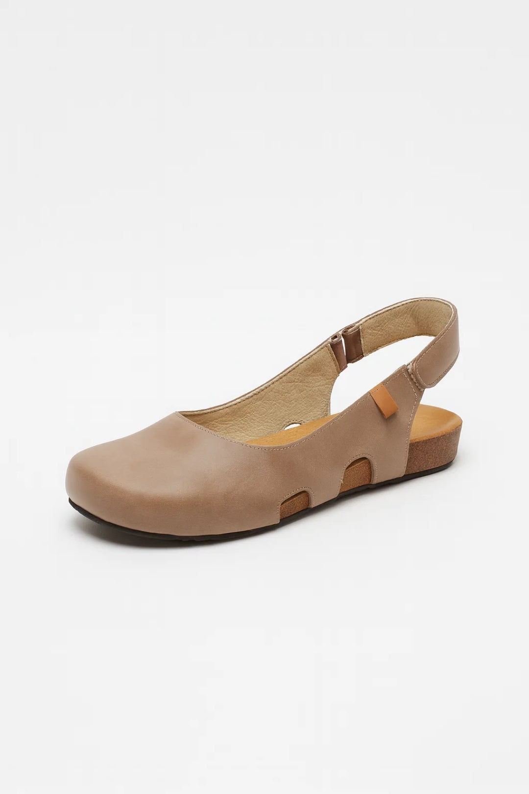 Dames Sandalen Platte Hak Gesloten Neus Casual Stijl - StudioMarella