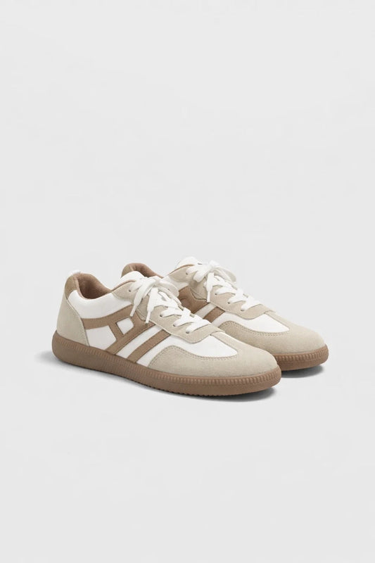 Dames Sneakers Retro Sportstijl met Veters Casual - StudioMarella