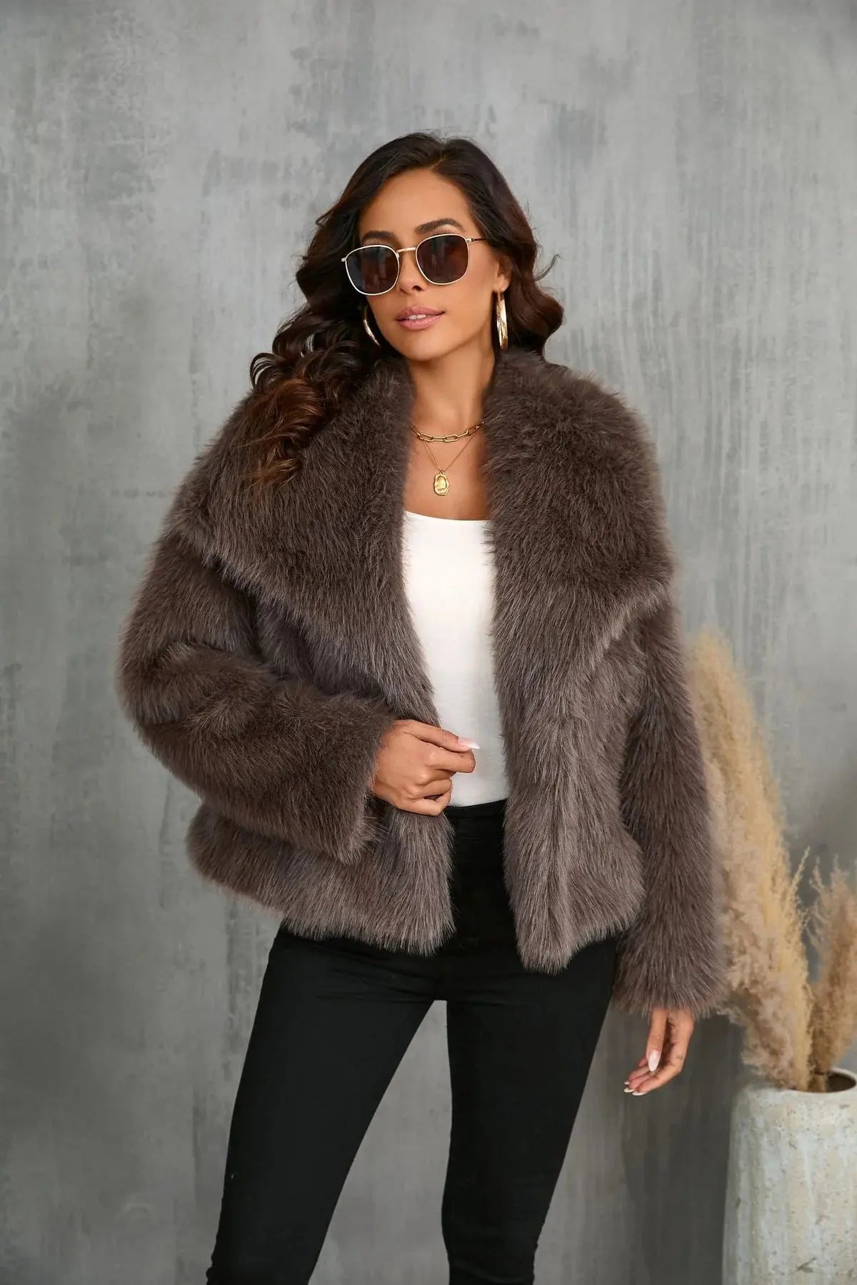 Dames Winterjas Warm met Luxe Voering Slank Model