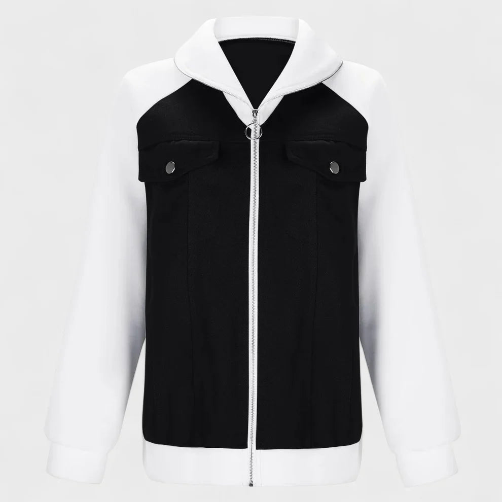 Dames denim sherpa jas – dames 5