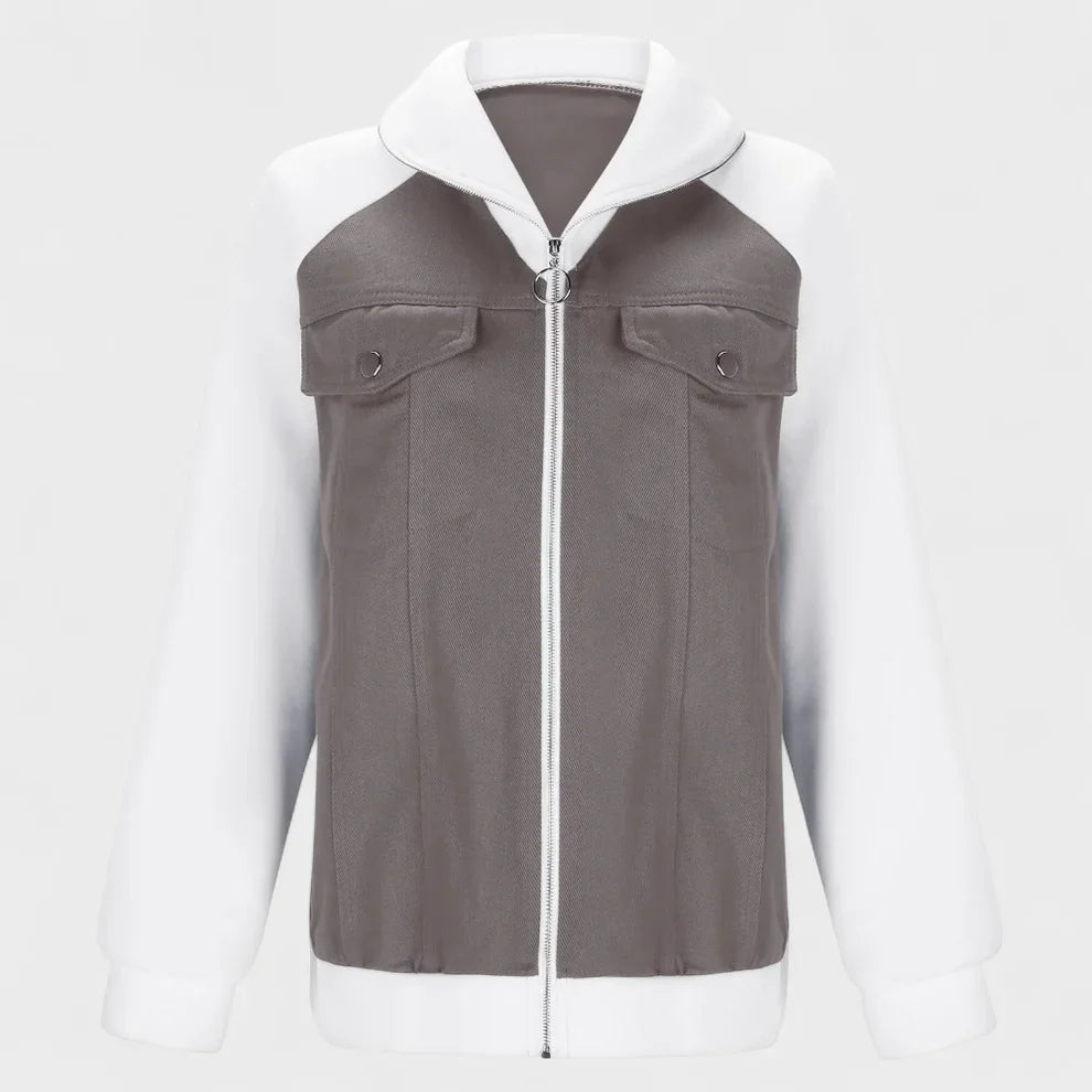 Dames denim sherpa jas – dames 7