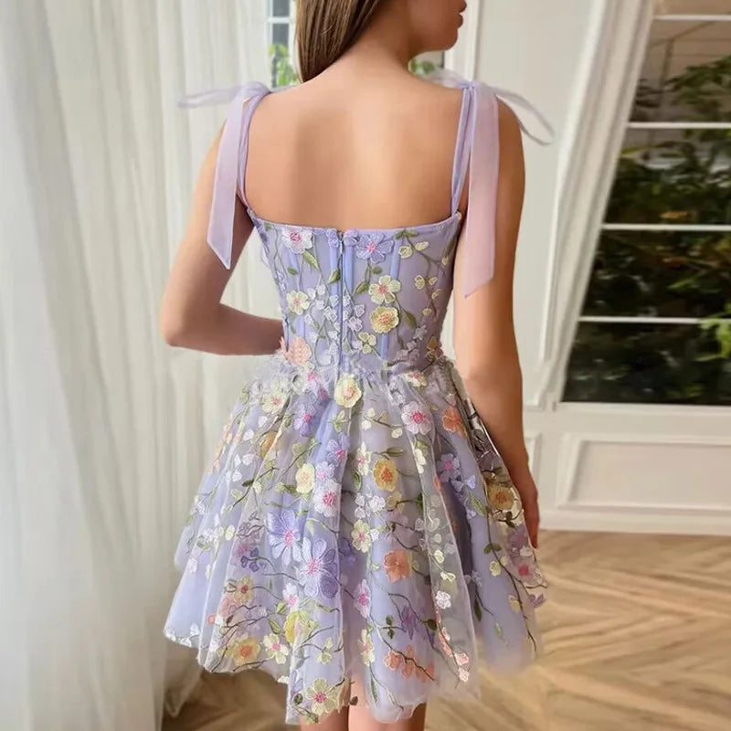 Vrouwelijke Slingjurk Zomerjurk Glamour Stijl