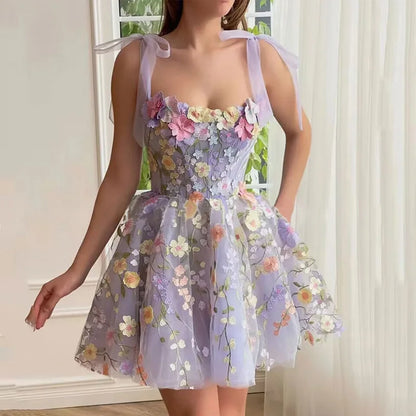 Vrouwelijke Slingjurk Zomerjurk Glamour Stijl