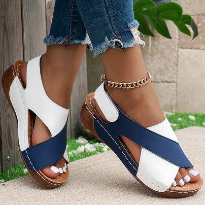 Sandalen met Sleehak Sierlijk Zomer Comfortabel