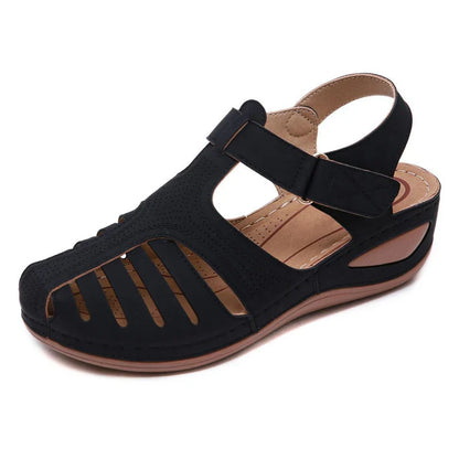 Vrouwensandalen met Lage Hakken Zomercollectie