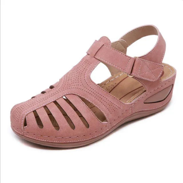 Dames Sandalen Zomer Luxe Leer