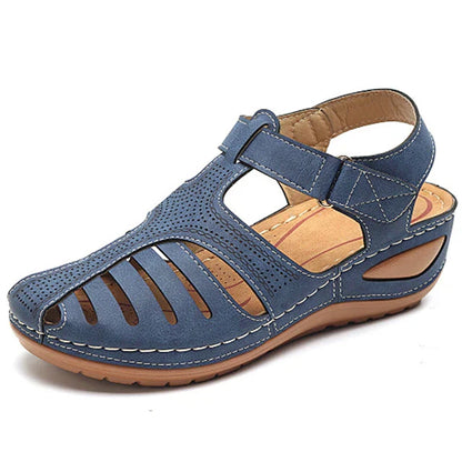Dames Sandalen Zomer Luxe Leer