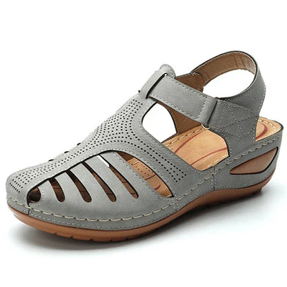 Dames Sandalen Zomer Luxe Leer