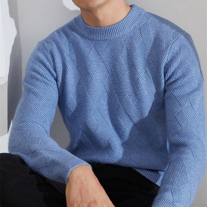 Heren Cashmere Trui Zacht en Warm in Verschillende Kleuren