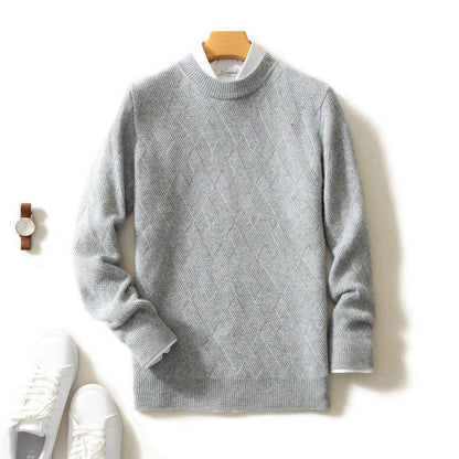 Heren Cashmere Trui Zacht en Warm in Verschillende Kleuren