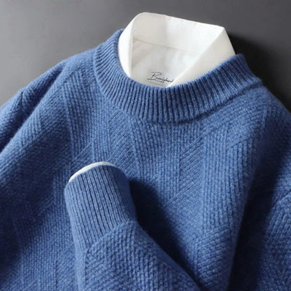Heren Cashmere Trui Zacht en Warm in Verschillende Kleuren