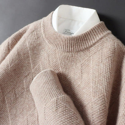 Heren Cashmere Trui Zacht en Warm in Verschillende Kleuren