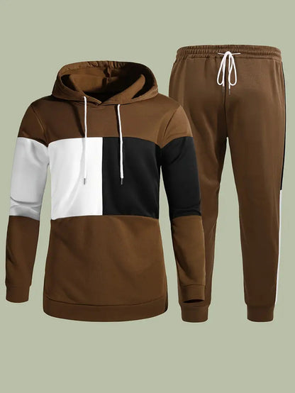Daniel – block pullover hoodie set 5