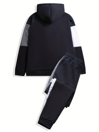 Daniel – block pullover hoodie set 7