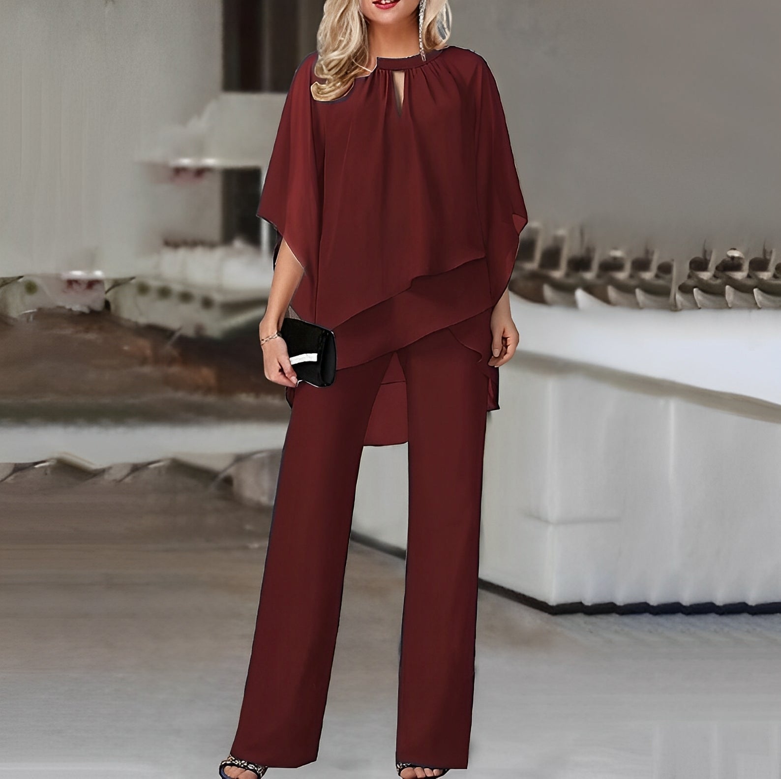 Comfortabele 2-Delige Outfit Set voor Vrouw - StudioMarella