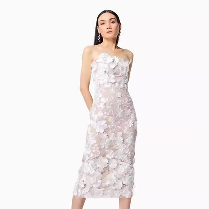 Elegante Midi Jurk Feestelijke Avondjurk - StudioMarella