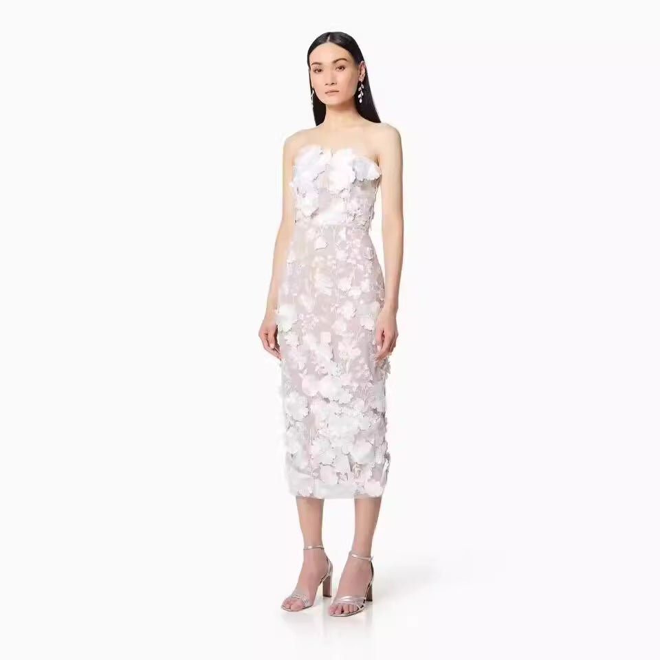 Midi-feestjurk Elegante Jurk voor Vrouw