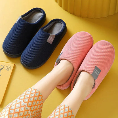 Warme Pluche Pantoffels voor Dames Zacht en Comfortabel