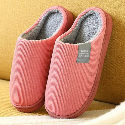 Warme Pluche Pantoffels voor Dames Zacht en Comfortabel