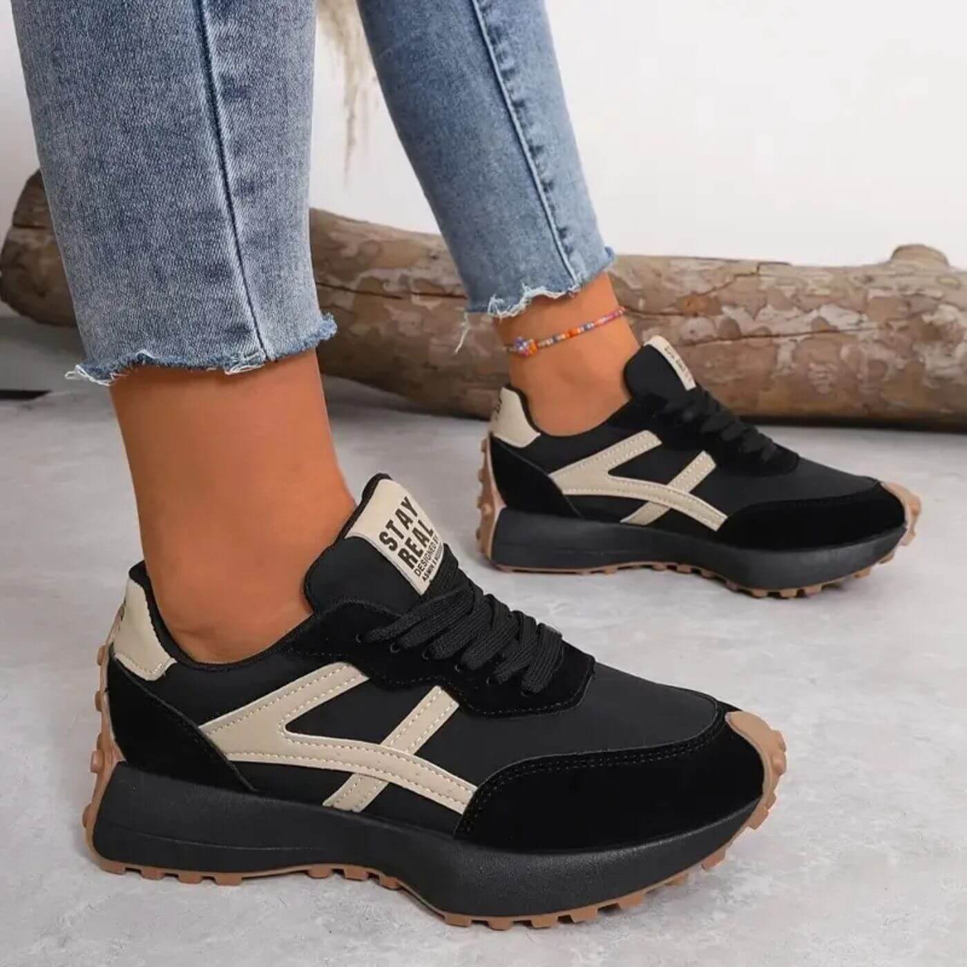 Orthopedische Sneakers Comfortabel Looppas Daphira - StudioMarella