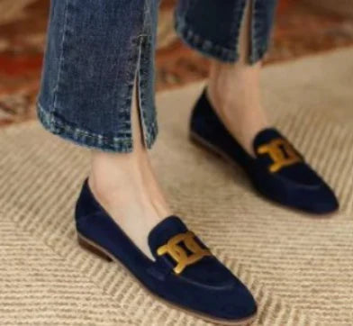 Dames Loafers Elegant Comfortabel Leer - StudioMarella