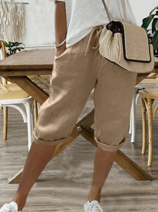 Korte Broek Roos Zomerkleding Comfortabel - StudioMarella