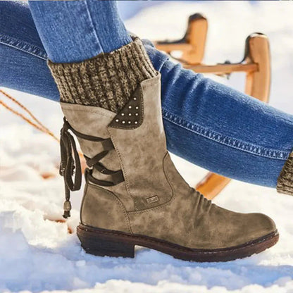 Daria | Winterlaarzen Dames – Gevoerd, Waterafstotend & Comfortabel 5