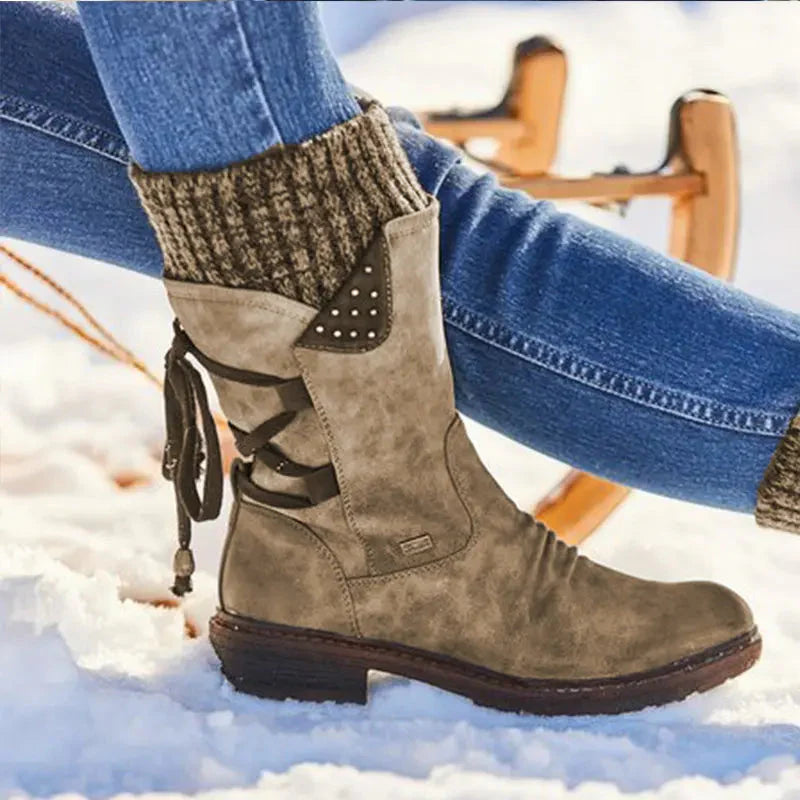 Daria | Winterlaarzen Dames – Gevoerd, Waterafstotend & Comfortabel 5