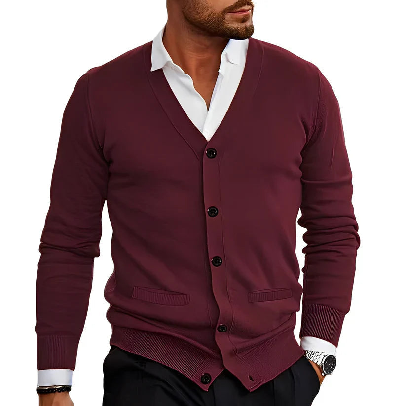 Darian | Cardigan da uomo casual dal comfort intramontabile 2