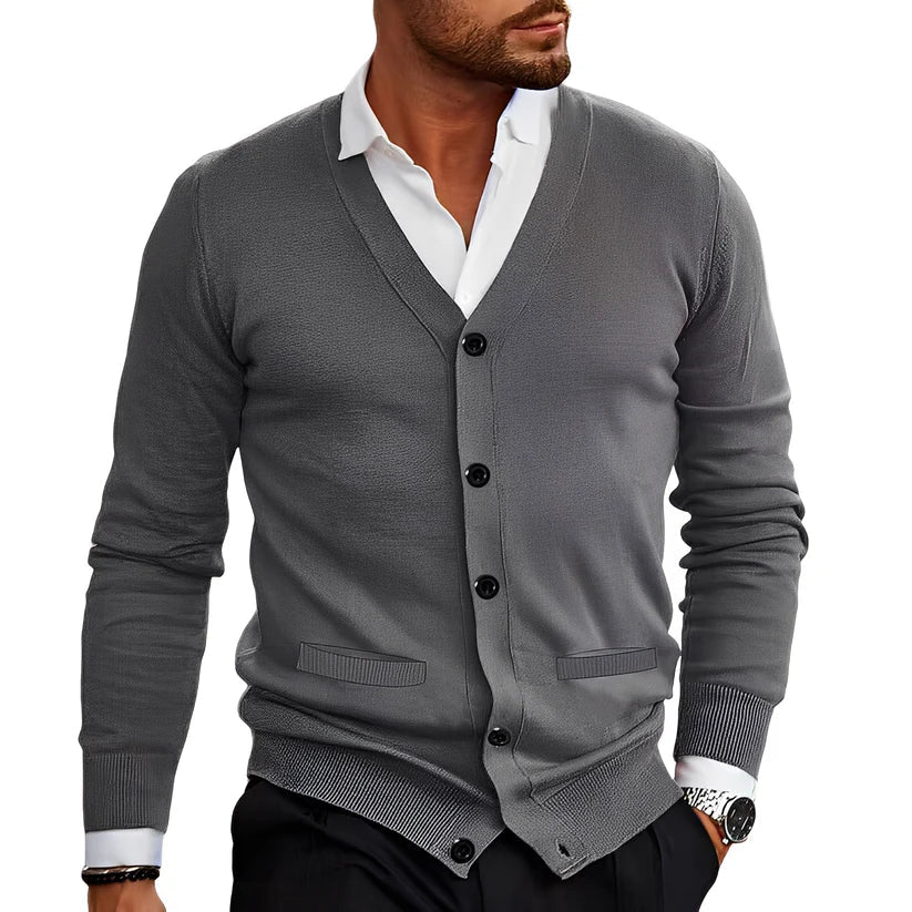 Mannen Cardigan Versatile voor Dagelijks Gebruik