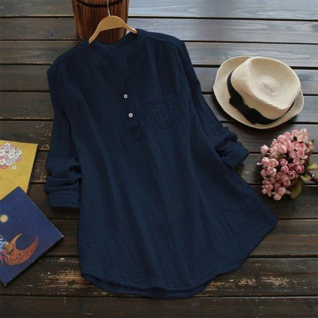 Dames Zomerjurk Linnenlook Tunie Casual Korte Jurk