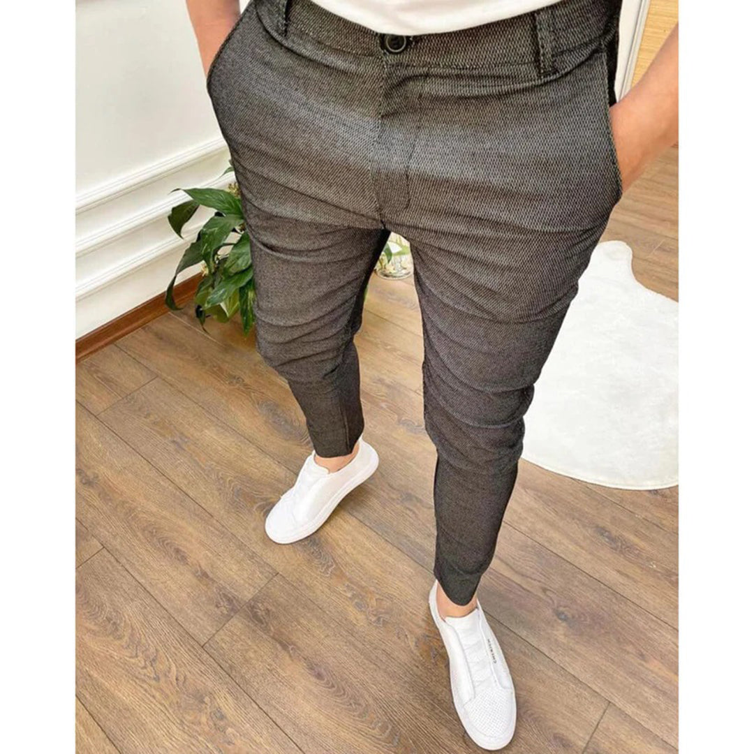 Elegante Herenbroek Comfortabele Stijl
