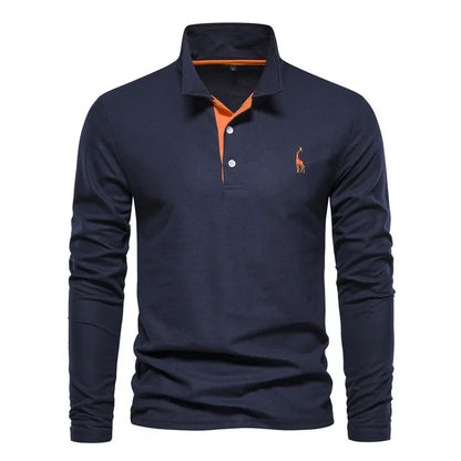 Mannen Poloshirt Katoen Trendy Comfortabel - StudioMarella
