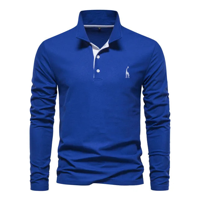 David | Casual en stijlvol katoenen poloshirt 10