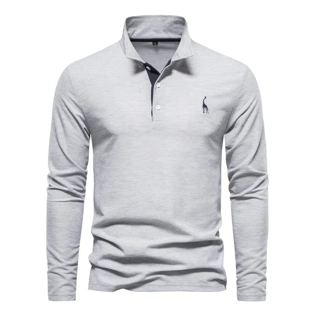 David | Casual en stijlvol katoenen poloshirt 13