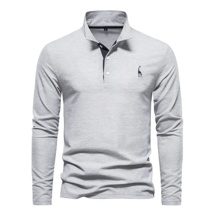 David | Casual en stijlvol katoenen poloshirt 13
