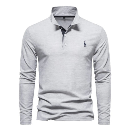 David | Casual en stijlvol katoenen poloshirt 5