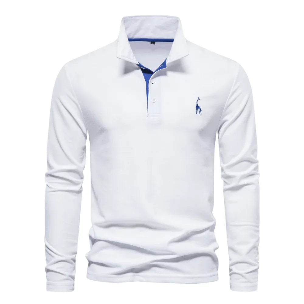 David | Casual en stijlvol katoenen poloshirt 6