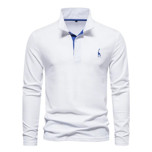 David | Casual en stijlvol katoenen poloshirt 8