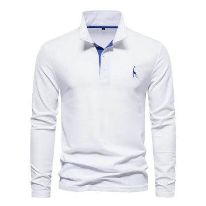 David | Casual en stijlvol katoenen poloshirt 8