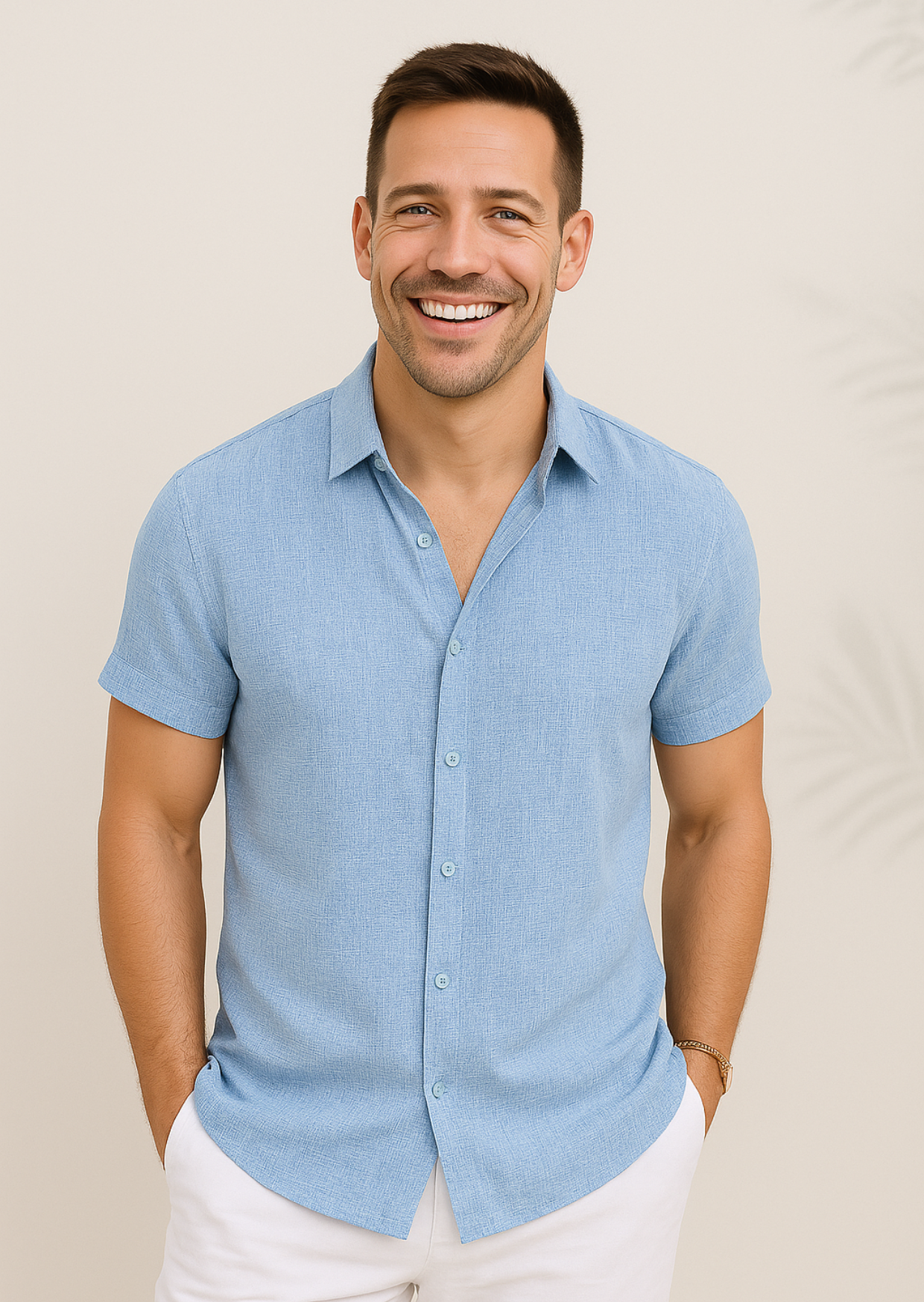 Polo Shirt Heren Transpirerend voor Zomer